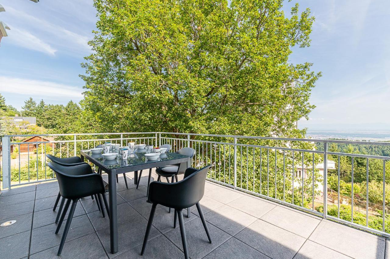 Gites Openroc - Vue Imprenable Sur Colmar Trois-Épis Buitenkant foto
